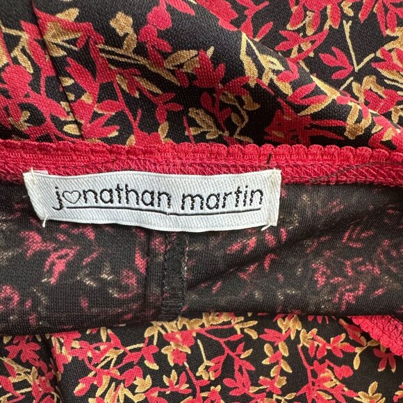 Y2K Babydoll Dress Vintage Womens M‎ Faux Wrap Floral Midi Flutter Sleeve Fairy - Picture 4 of 7